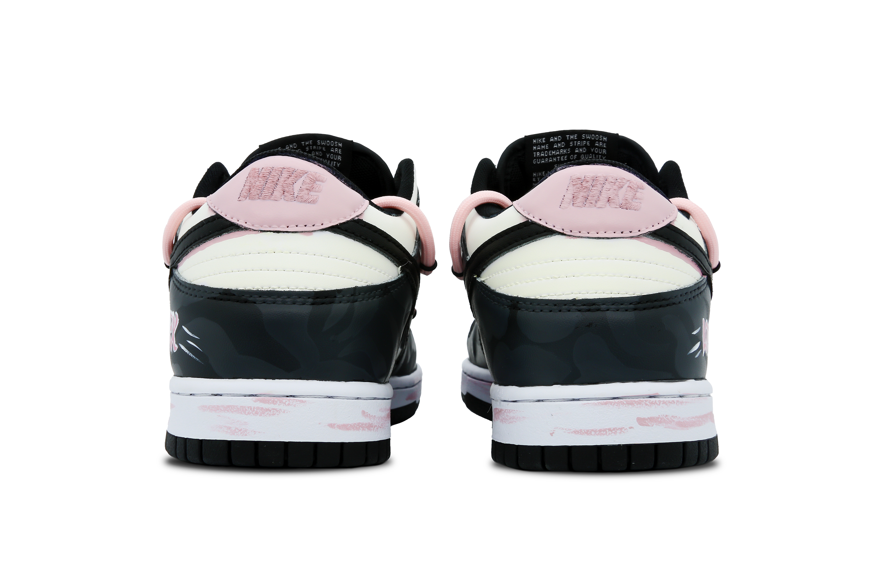 (W) Nike Dunk Low Retro 'Pink White Jade Black' 圖 4