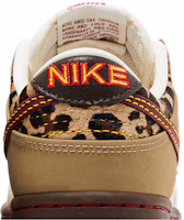 Sizing (W) Nike Dunk Low 經典復古皮革運動鞋 米色紅色 舒適款 IM6687-262