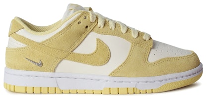 (Women) Nike Dunk Low Sail Soft Yellow Silver IO4244-104