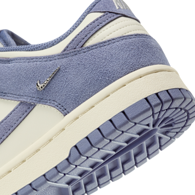 Cheap (W) 나이키 덩크 로우 세일/메탈릭 실버/월드 인디고 IB4417-103