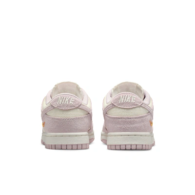 (Women) Nike Dunk Low Sale/White/Metallic Gold/Pearl Pink
