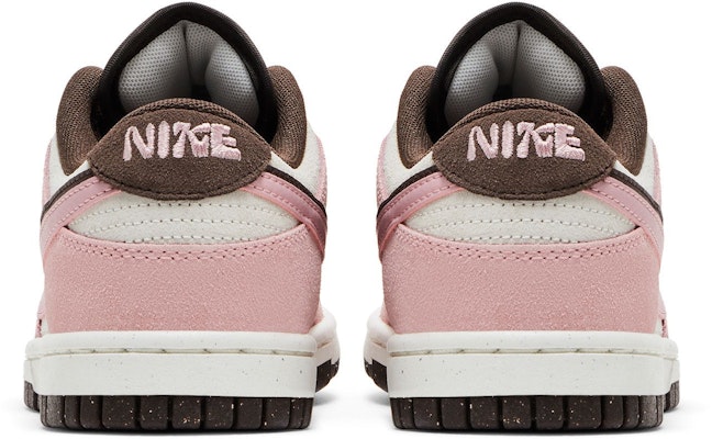 (Women) Nike Dunk Low SE 'Double Swoosh - Pink Glaze' HV1799-161 Details for (Women) Nike Dunk Low SE 'Double Swoosh - Pink Glaze' HV1799-161