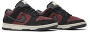 Cheap (W) Nike Dunk Low SE 'Fleece - Crush Burdeos' DQ7579-600