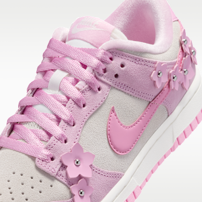 Cheap (W) Nike Dunk Low SE "Florette" Rosa Espuma/Sail/Rosa Intenso IV4726-600