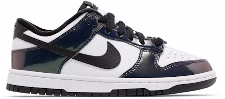 (Women) Nike Dunk Low SE 'Just Do It - Iridescent' FQ8143-001 (Women) Nike Dunk Low SE 'Just Do It - Iridescent' FQ8143-001