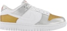 Buy (Women) Nike Dunk Low SE 'White Metallic Gold Silver' DH4403-700