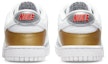 Purchase (Women) Nike Dunk Low SE 'White Metallic Gold Silver' DH4403-700