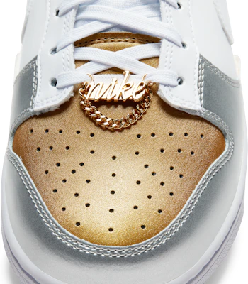 (W) Nike Dunk Low SE 『白金銀金屬配色』 DH4403-700 1