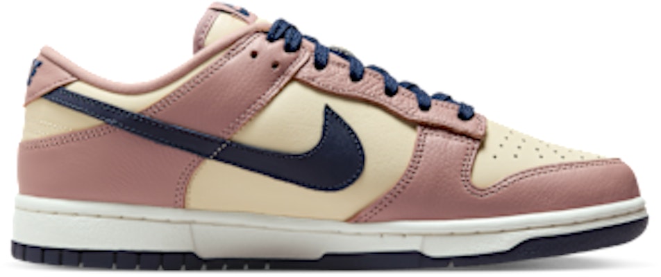 (Women) Nike Dunk Low SE Particle Pink/Coconut Milk/Sail/Midnight Navy HQ7487-600 Lookbook (Women) Nike Dunk Low SE Particle Pink/Coconut Milk/Sail/Midnight Navy HQ7487-600
