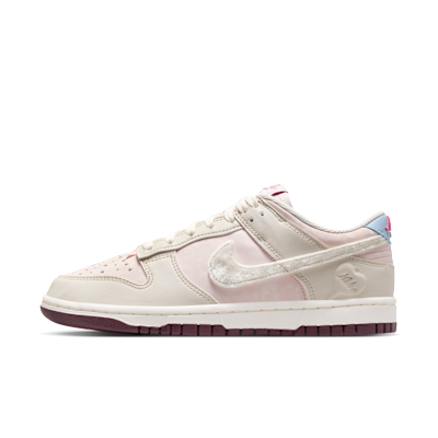 (Women) Nike Dunk Low Silt Red/Light Bone/Burgundy Crush/Sail IQ1145-610