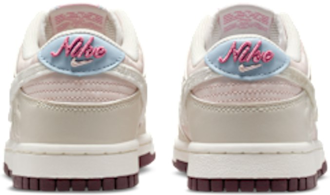 (W) Nike Dunk Low 粉紅泥紅/淺骨白/酒紅/帆白 IQ1145-610 Sizing (W) Nike Dunk Low 粉紅泥紅/淺骨白/酒紅/帆白 IQ1145-610