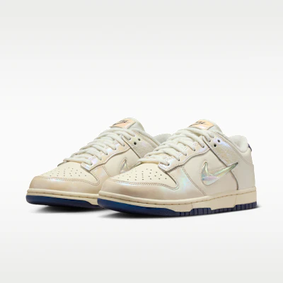 (W) 耐克Dunk Low 珍珠白/午夜蓝/彩色 IM6571-027 Details for (W) 耐克Dunk Low 珍珠白/午夜蓝/彩色 IM6571-027