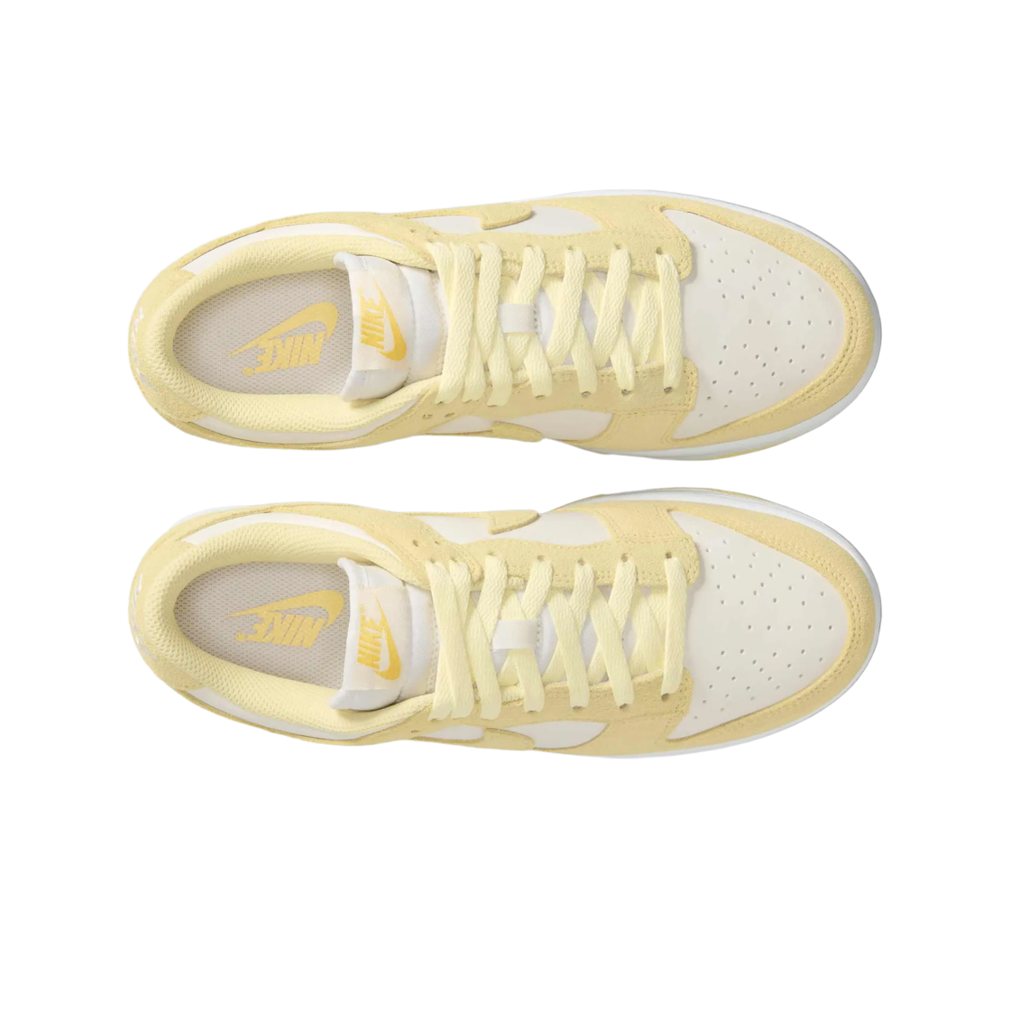 Order (W) Nike Dunk Low Sail Kuning Lembut Perak IO4244-104