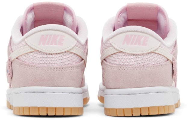 (W) Nike Dunk Low Teddy Bear 'Light Soft Pink' Wanita DZ5318-640 Details for (W) Nike Dunk Low Teddy Bear 'Light Soft Pink' Wanita DZ5318-640