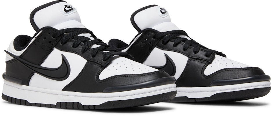 (W) Nike Dunk Low Twist 'Panda' DZ2794-001 2
