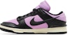 (W) Nike Dunk Low Twist 'Rush Fuchsia' - Ungu Fuchsia DZ2794-500