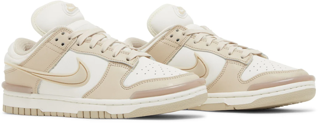 (W) Nike Dunk Low Twist ''Sanddrift'' Donna DZ2794-102 1