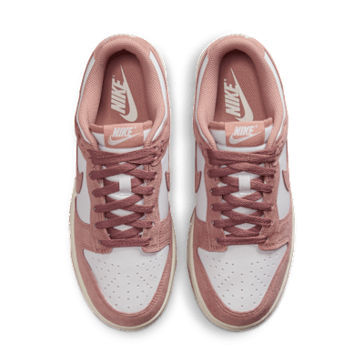 Shop (W) ナイキ ダンク ロー ホワイト/セイル/メタリックシルバー/パーティクルピンク IB4417-102