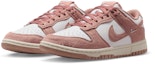 Purchase (Women) Nike Dunk Low White/Sale/Metallic Silver/Particle Pink IB4417-102