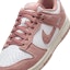 Sizing (Women) Nike Dunk Low White/Sale/Metallic Silver/Particle Pink IB4417-102