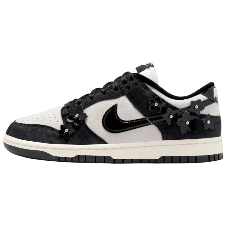 (Women) Nike Dunk SE Low Sneakers White/Black - Comfort Fit Classic Style IV4726-002