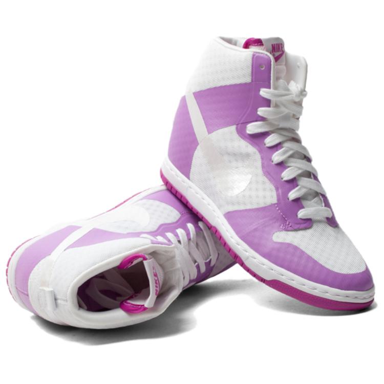 Shop (W) 나이키 덩크 스카이 하이 2.0 (흰/보람) 725069-102