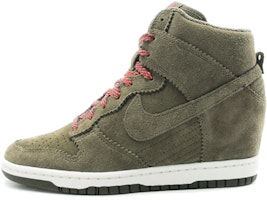 (Women) Nike Dunk Sky Hi 'Medium Olive' 528899-200 (Women) Nike Dunk Sky Hi 'Medium Olive' 528899-200