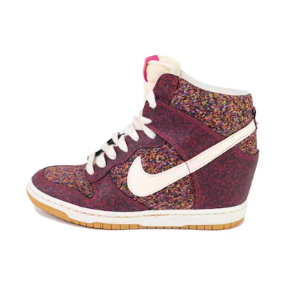 (W) Nike Dunk Sky Hi Liberty Digital Floral 'Red'