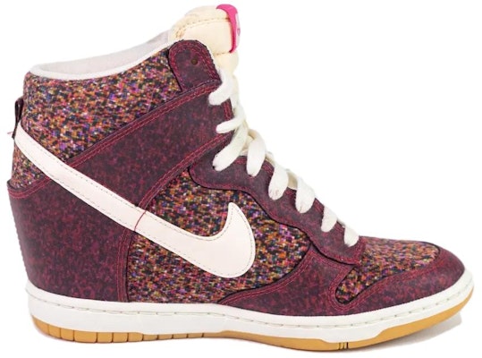 (Women) Nike Dunk Sky Hi Liberty Digital Floral 'Red' 540859-600 Order (Women) Nike Dunk Sky Hi Liberty Digital Floral 'Red' 540859-600