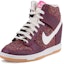 Lookbook (W) Nike Dunk Sky Hi Liberty Digital Floral 'Merah'. 540859-600