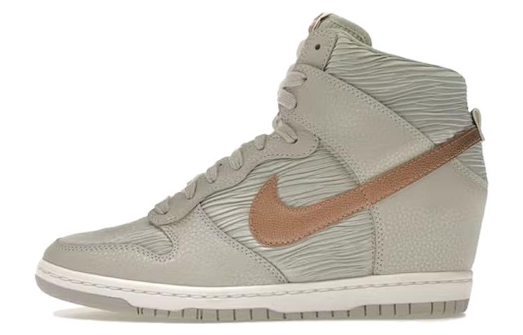 (Women) Nike Dunk Sky High 'Light Bone Metallic Red Bronze' 528899-013