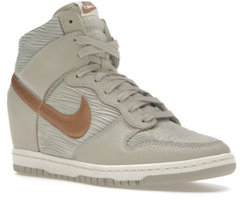 (Women) Nike Dunk Sky High 'Light Bone Metallic Red Bronze' 528899-013 Order (Women) Nike Dunk Sky High 'Light Bone Metallic Red Bronze' 528899-013