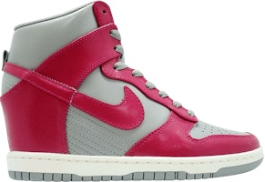 (Women) Nike Dunk Sky High 'Medium Grey Fuchsia' 528899-001 (Women) Nike Dunk Sky High 'Medium Grey Fuchsia' 528899-001