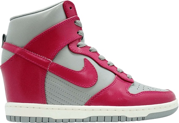 (Women) Nike Dunk Sky High 'Medium Grey Fuchsia' 528899-001 Buy (Women) Nike Dunk Sky High 'Medium Grey Fuchsia' 528899-001