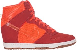(Women) Nike Dunk Sky High 'Total Crimson' 579763-800 (Women) Nike Dunk Sky High 'Total Crimson' 579763-800