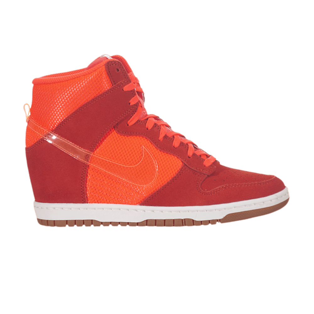 (Women) Nike Dunk Sky High 'Total Crimson' 579763-800