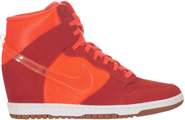 (W) 나이키 덩크 스카이 하이 '토탈 크림슨' (Nike Dunk Sky High 'Total Crimson') 579763-800 Buy (W) 나이키 덩크 스카이 하이 '토탈 크림슨' (Nike Dunk Sky High 'Total Crimson') 579763-800