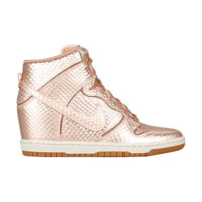 (W) Nike Dunk Sky High Cut Out PRM 'Metallic Red Bronze'