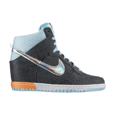 (W) Nike Dunk Sky High PRM 'Dark Grey Glacier Ice'