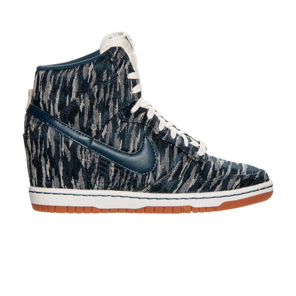 Buy (W) 耐克Dunk内增高高帮'部落-军械海军蓝' 585560-100