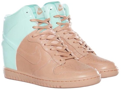 (女款) Nike Dunk Sky High VT QS 'Vachetta Tan Arctic Green' 611908-201 Lookbook (女款) Nike Dunk Sky High VT QS 'Vachetta Tan Arctic Green' 611908-201