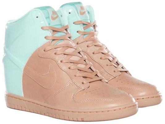 (W) Nike Dunk Sky High VT QS 'Vachetta Tan Arctic Green' - Perempuan Kasut Tan Arctic 611908-201 Lookbook (W) Nike Dunk Sky High VT QS 'Vachetta Tan Arctic Green' - Perempuan Kasut Tan Arctic 611908-201