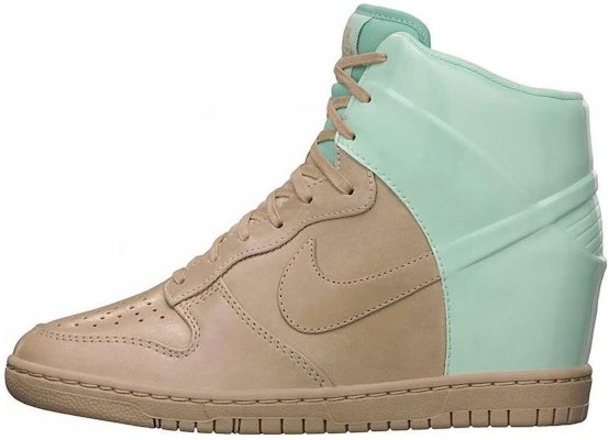 (W) Nike Dunk Sky High VT QS 'Vachetta Tan Arctic Green' - Perempuan Kasut Tan Arctic 611908-201 Details for (W) Nike Dunk Sky High VT QS 'Vachetta Tan Arctic Green' - Perempuan Kasut Tan Arctic 611908-201
