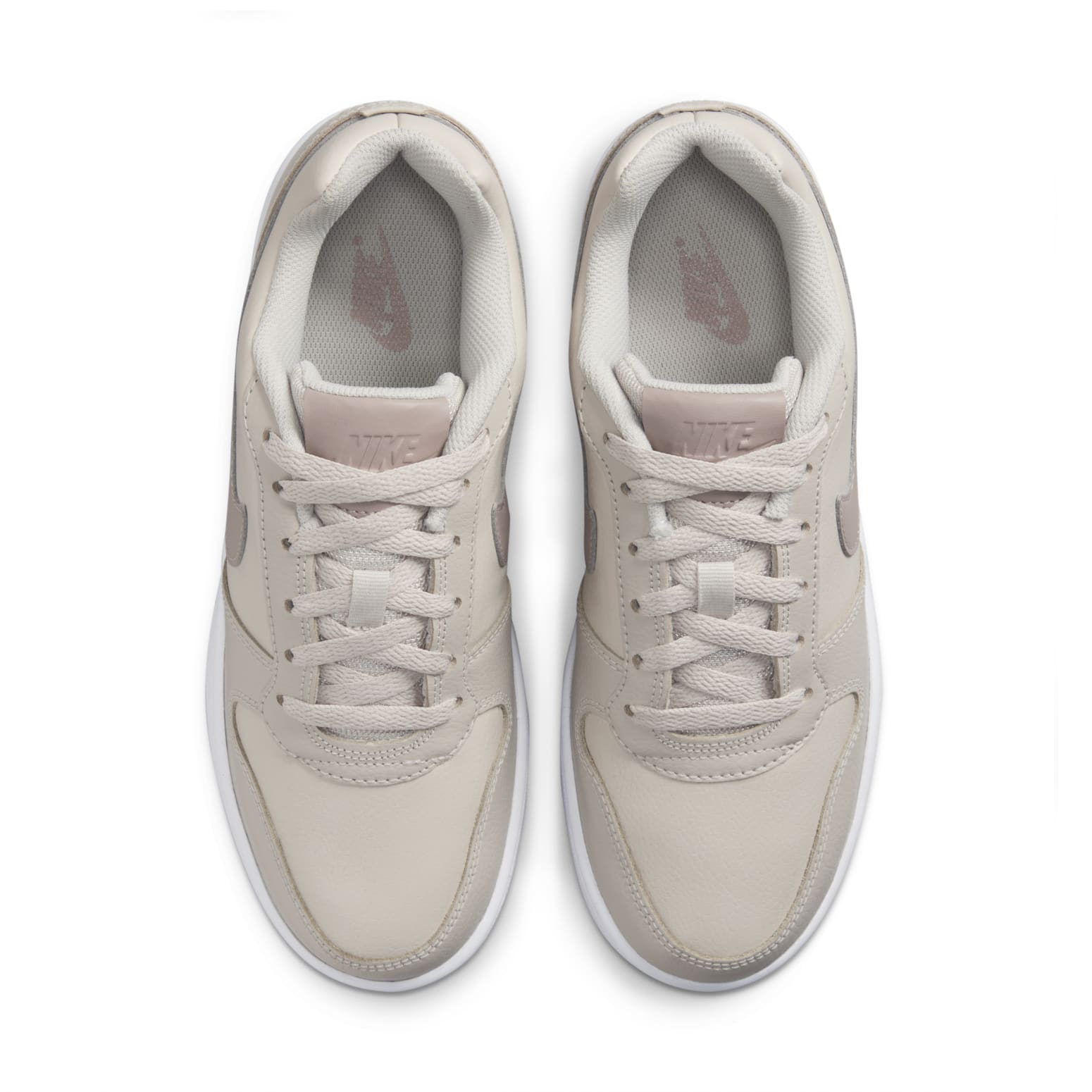 (W) Nike Ebernon Low 'Desert Sand Diffused Taupe White' 圖 3