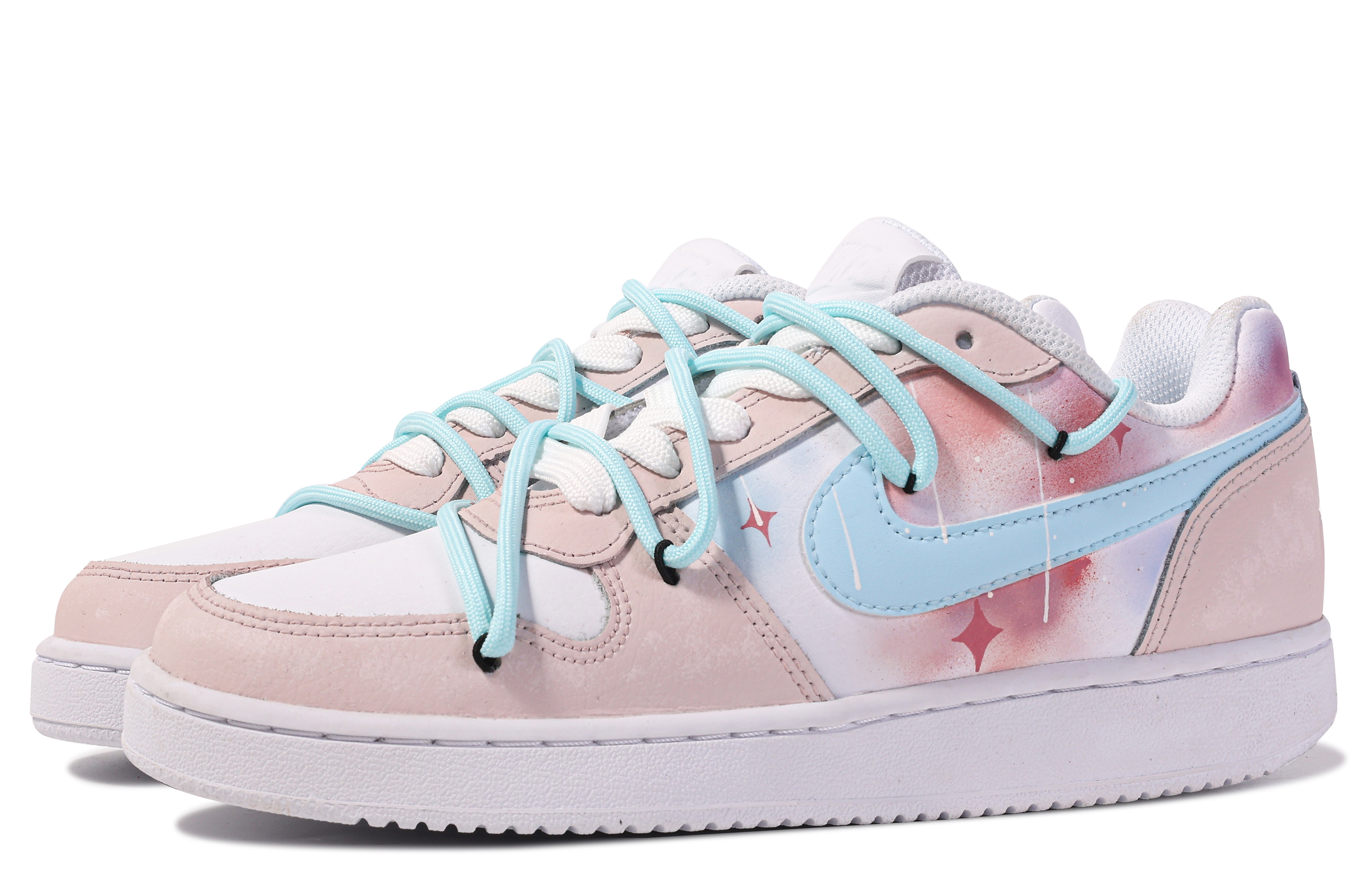 Shop (W) Nike Ebernon Low 'Galaxy Dream Graffiti' Sepatu Pria AQ1779-100-466028