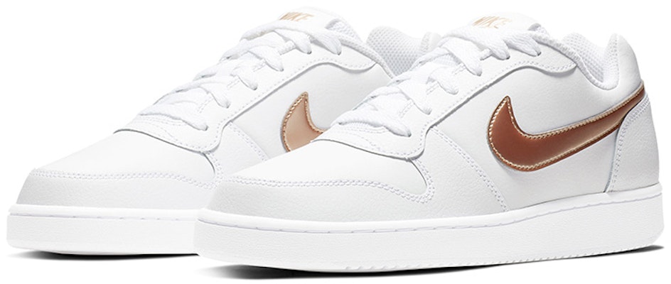 (Women) Nike Ebernon Low /Gold 'White' BV1156-100 Lookbook (Women) Nike Ebernon Low /Gold 'White' BV1156-100