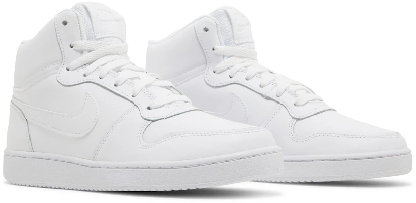 (W) Nike Ebernon Mid 'Putih Triple' AQ1778-100 1