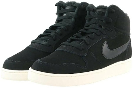 (W) 耐克Ebernon Mid SE '黑色' AV2478-001 Lookbook (W) 耐克Ebernon Mid SE '黑色' AV2478-001