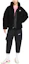 Shop (Women) Nike Embroidered Logo Stand Collar Zip Jacket Black DV6676-010