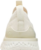 Sizing Nike Epic React Flyknit FK 低筒 跑步鞋 女款 淺乳白